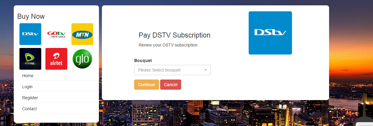 DSTV Subscription Renewal